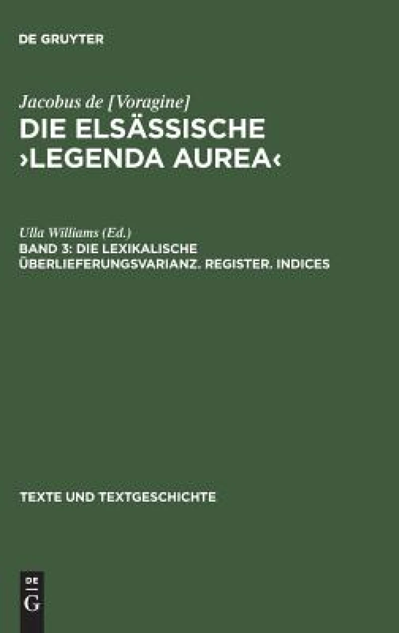 lexikalische Überlieferungsvarianz. Register. Indices