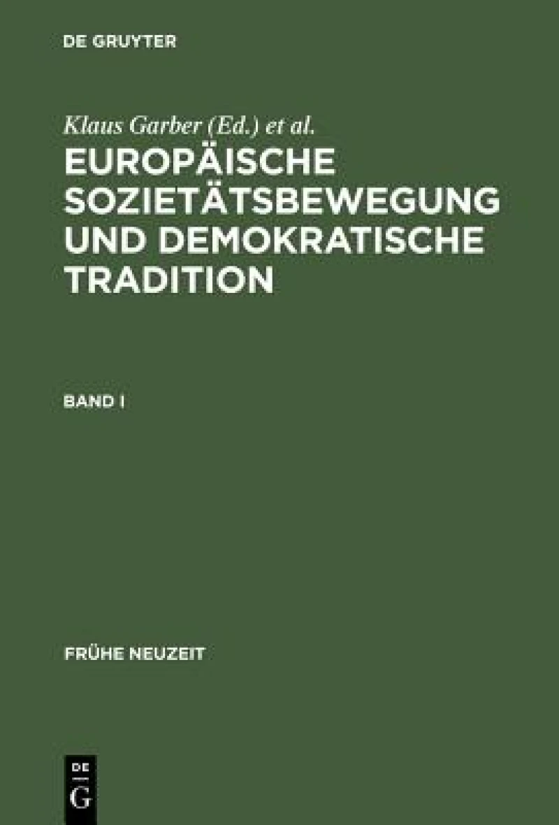 Europäische Sozietätsbewegung und demokratische Tradition