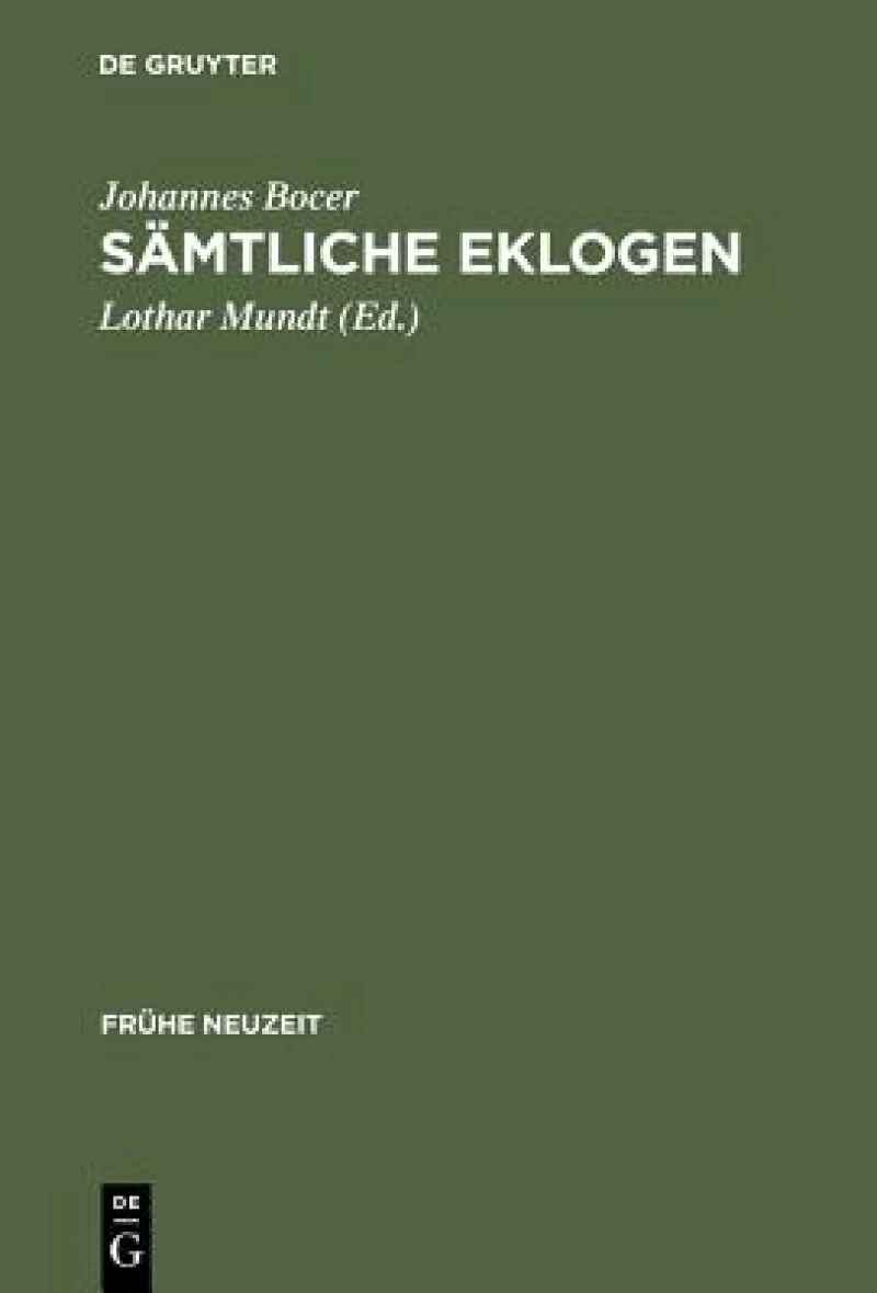 Sämtliche Eklogen