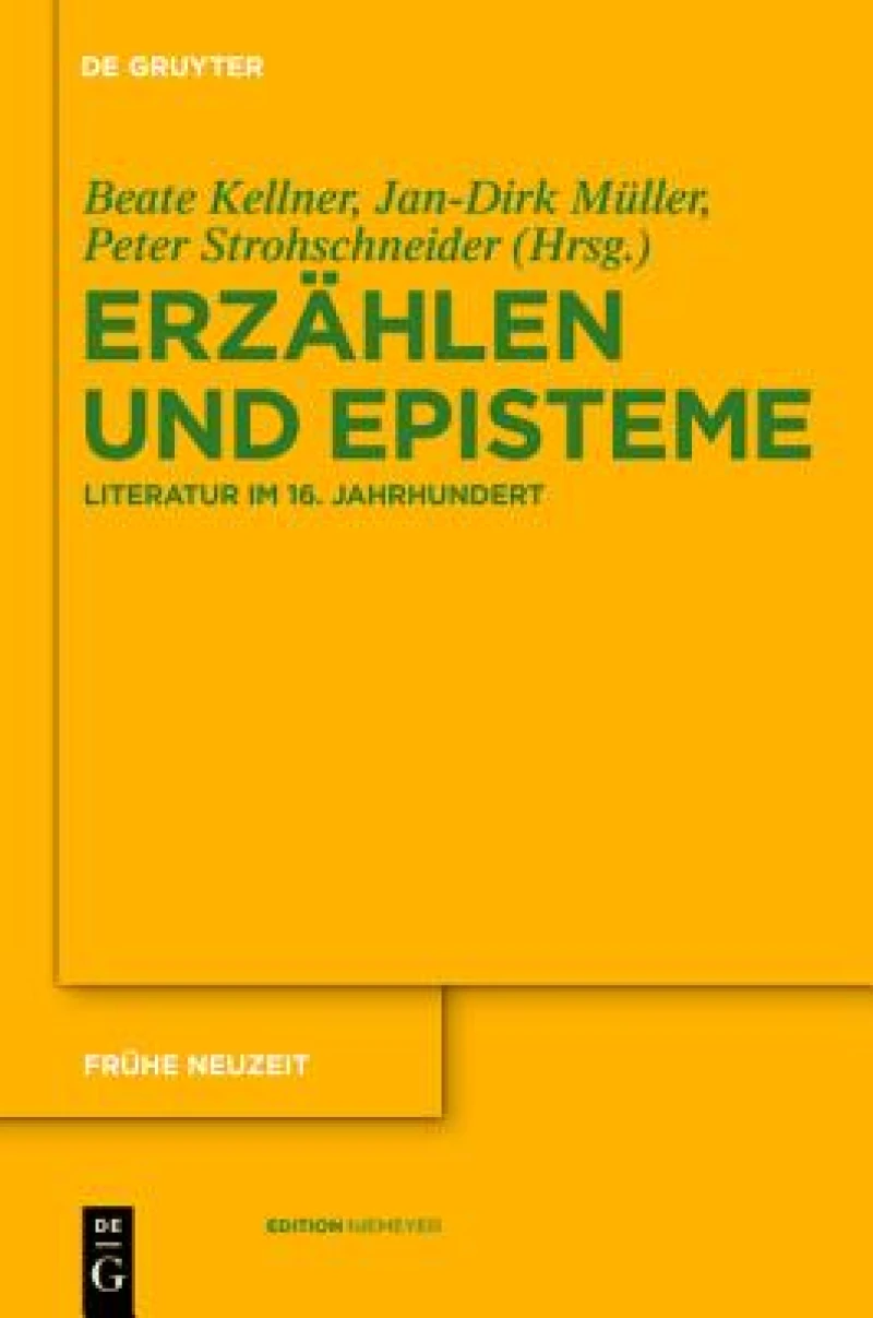 Erzahlen Und Episteme