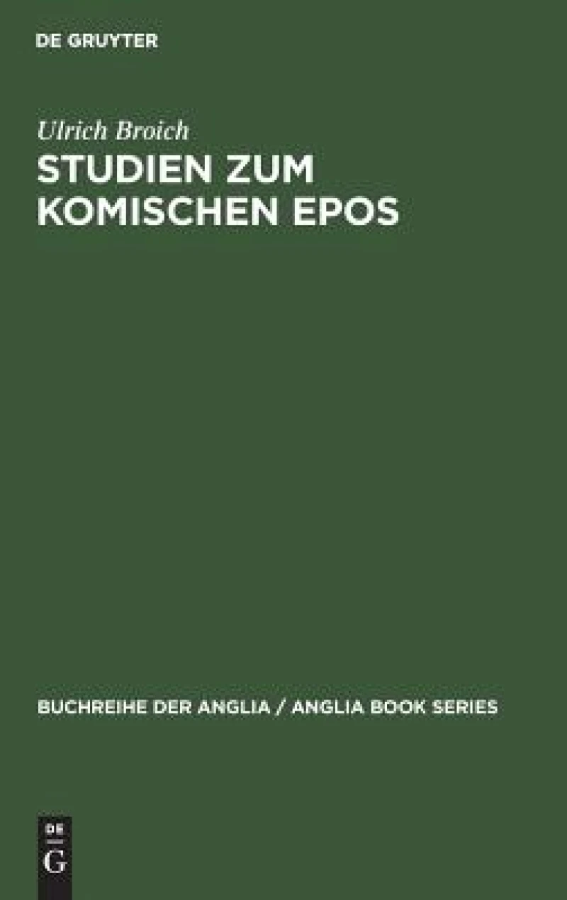 Studien zum komischen Epos