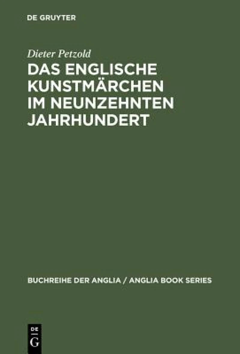 englische Kunstmärchen im neunzehnten Jahrhundert