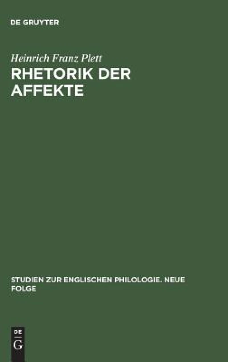 Rhetorik Der Affekte