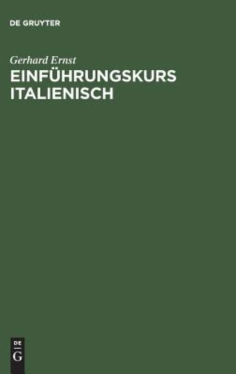 Einführungskurs Italienisch