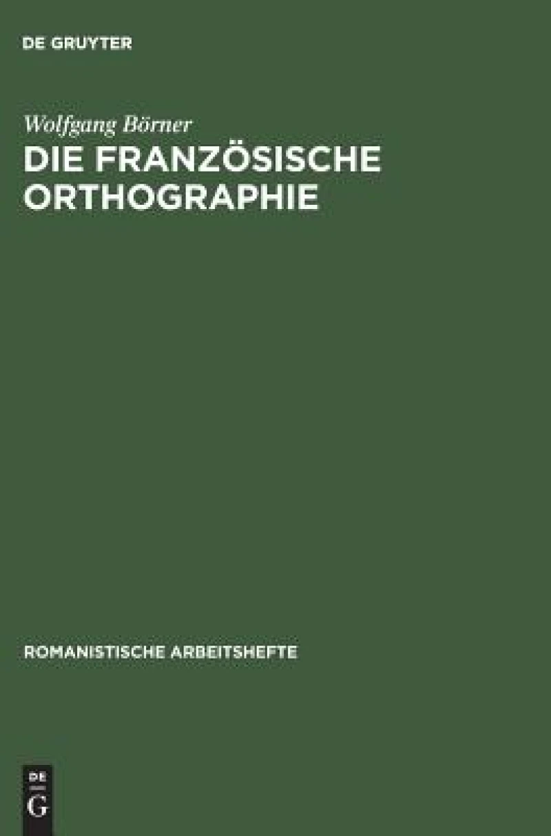 französische Orthographie