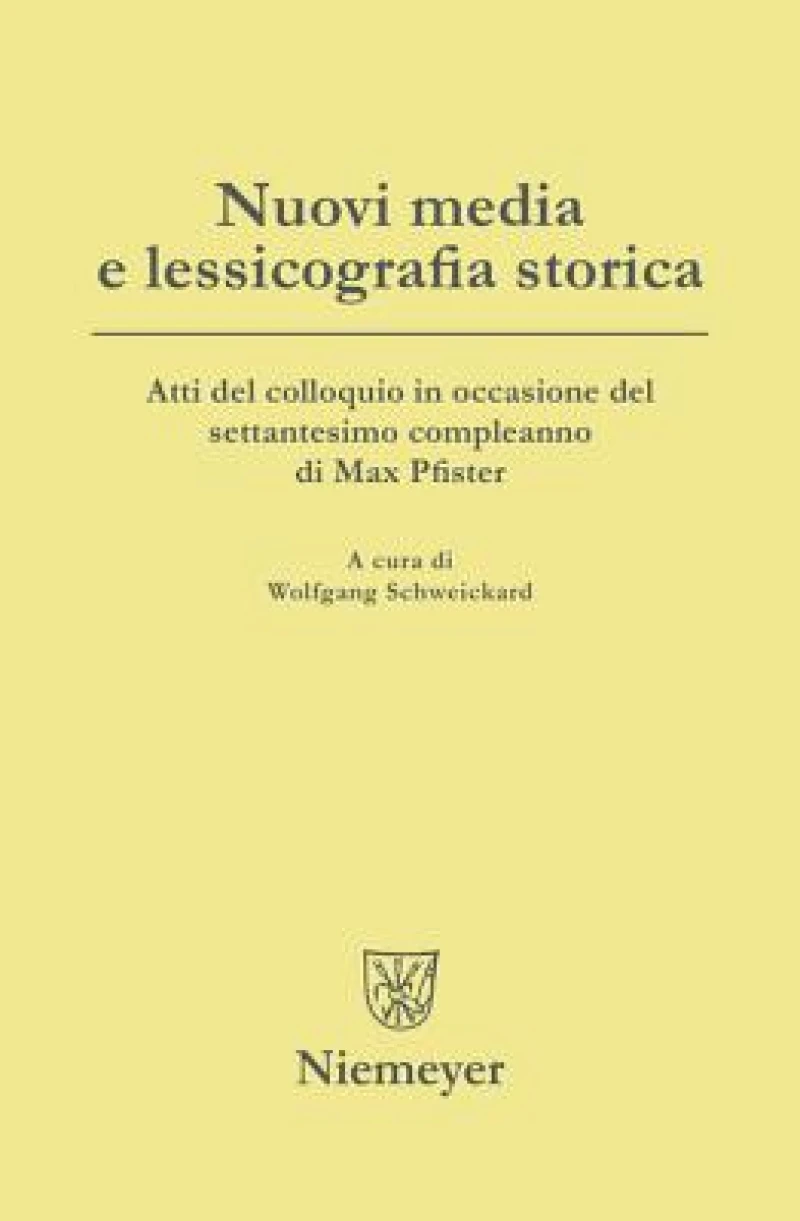 Nuovi media e lessicografia storica