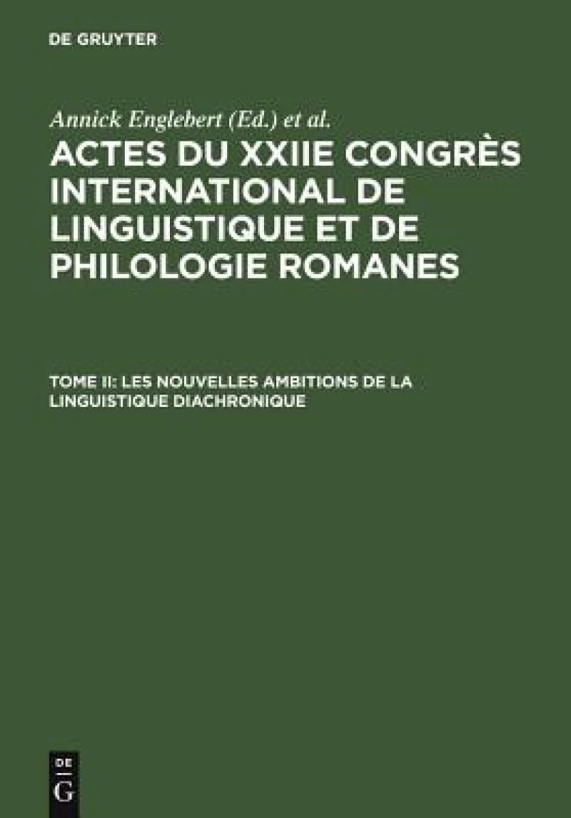 nouvelles ambitions de la linguistique diachronique
