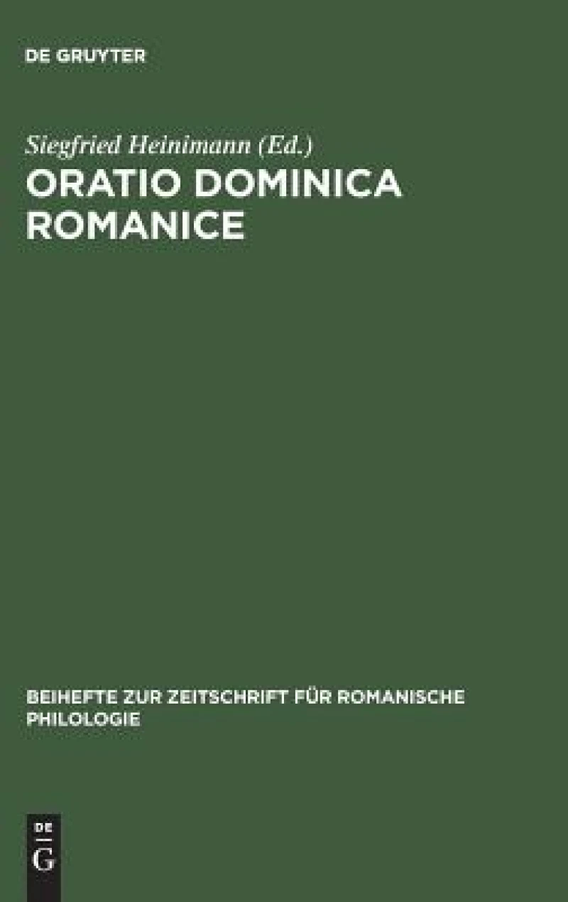Oratio Dominica Romanice