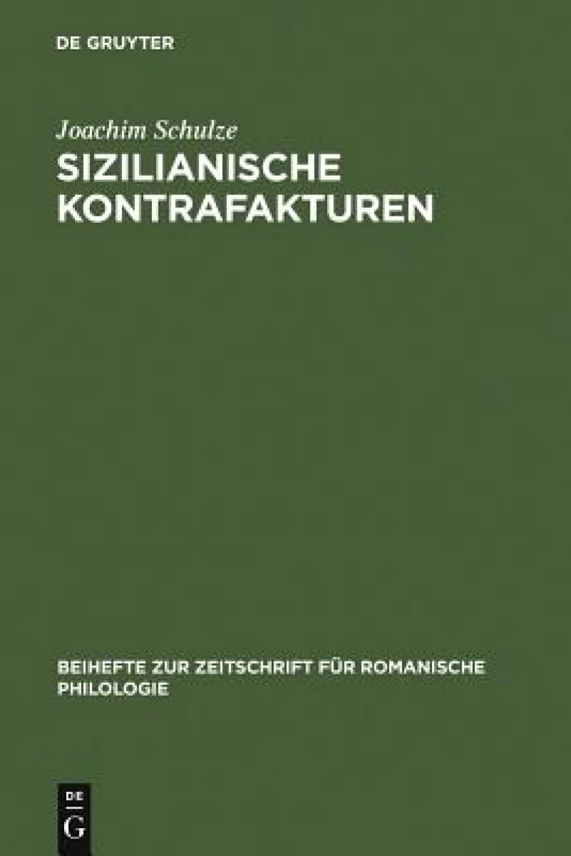 Sizilianische Kontrafakturen
