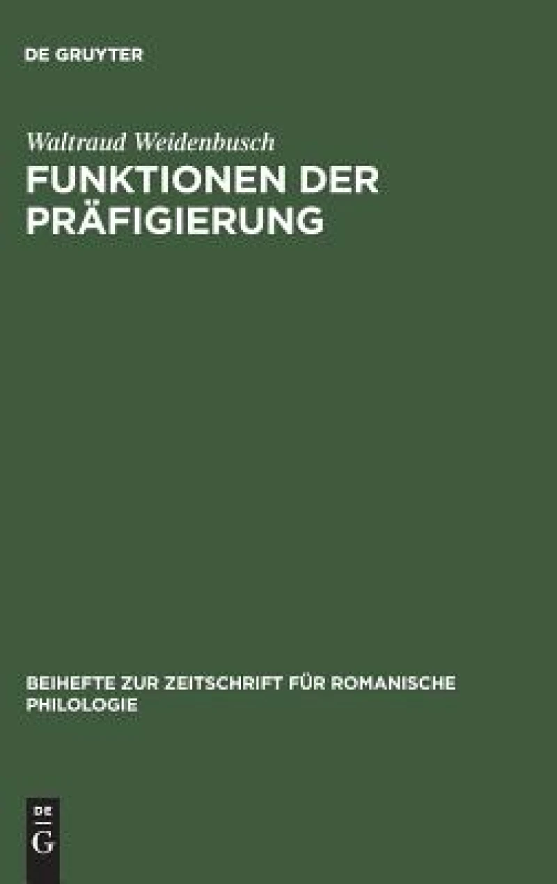 Funktionen Der Präfigierung