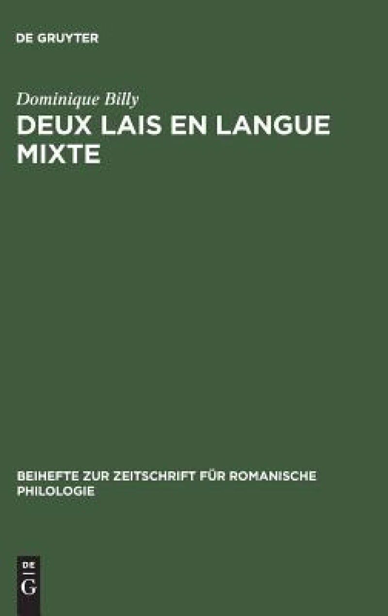 Deux lais en langue mixte