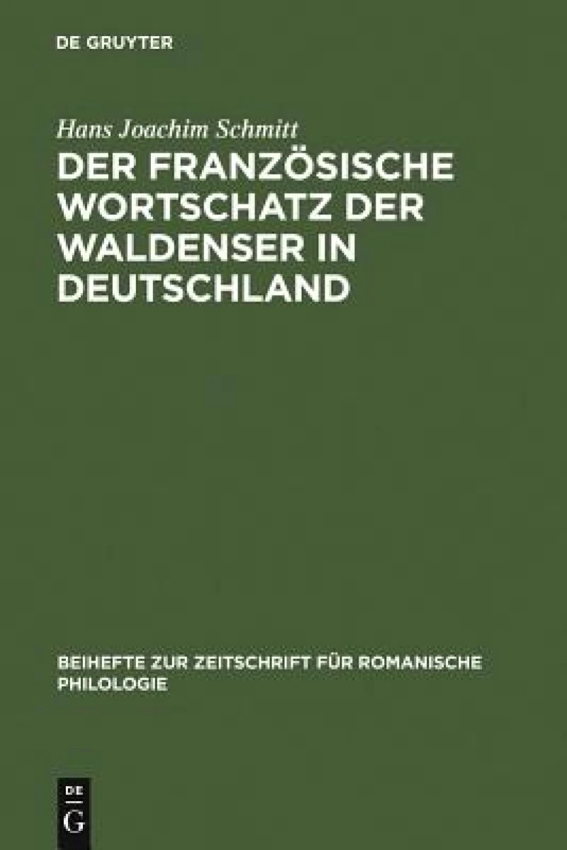 französische Wortschatz der Waldenser in Deutschland