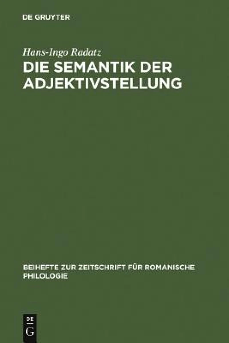 Semantik der Adjektivstellung