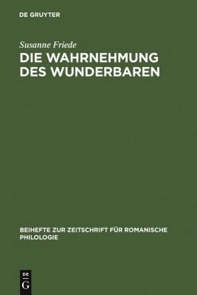 Wahrnehmung des Wunderbaren
