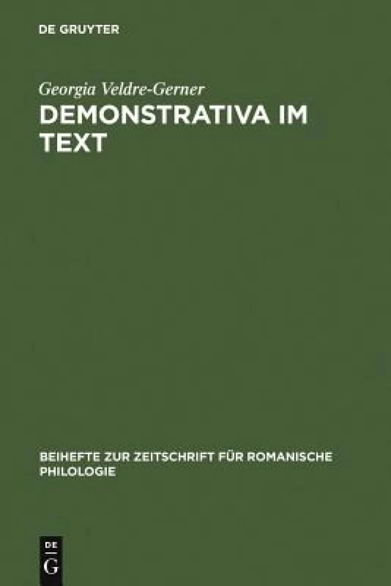 Demonstrativa Im Text