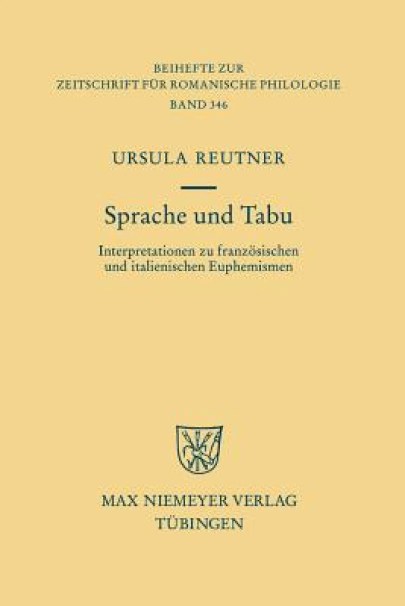 Sprache Und Tabu
