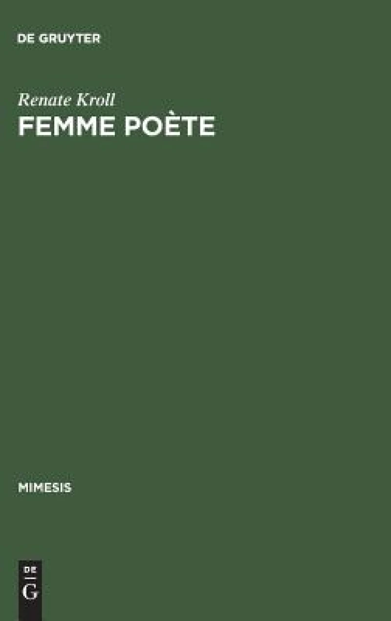 Femme poète