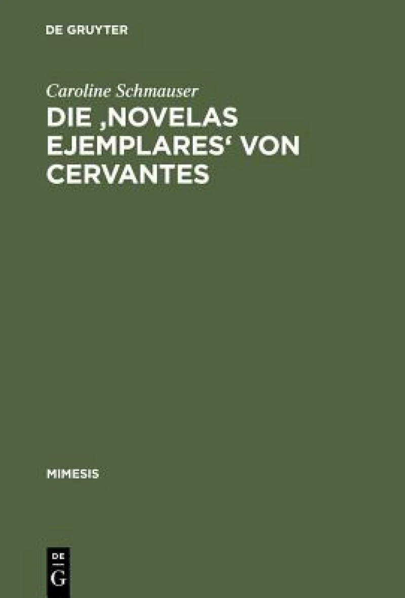 ''Novelas ejemplares'' von Cervantes