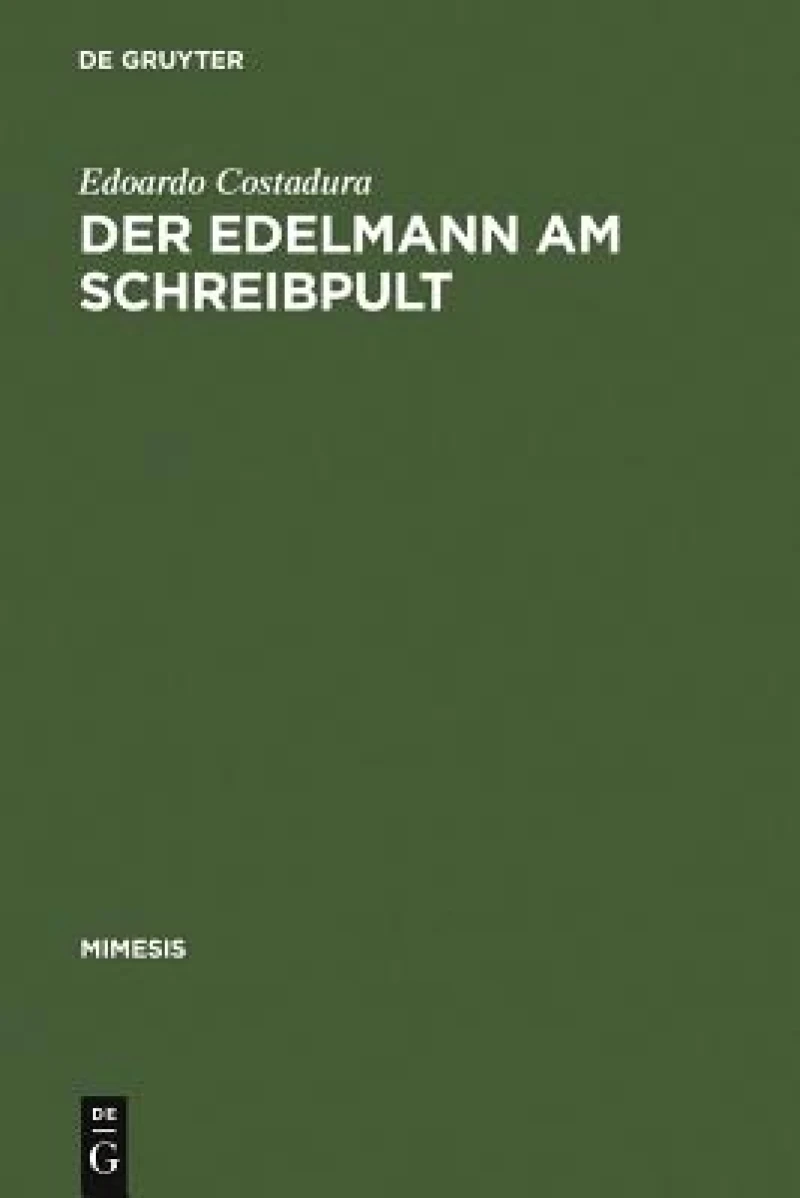 Der Edelmann Am Schreibpult
