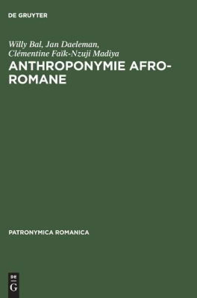 Anthroponymie Afro-romane