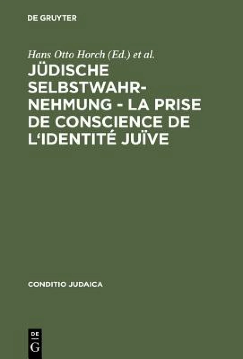 Jüdische Selbstwahrnehmung - La prise de conscience de l''identité juïve