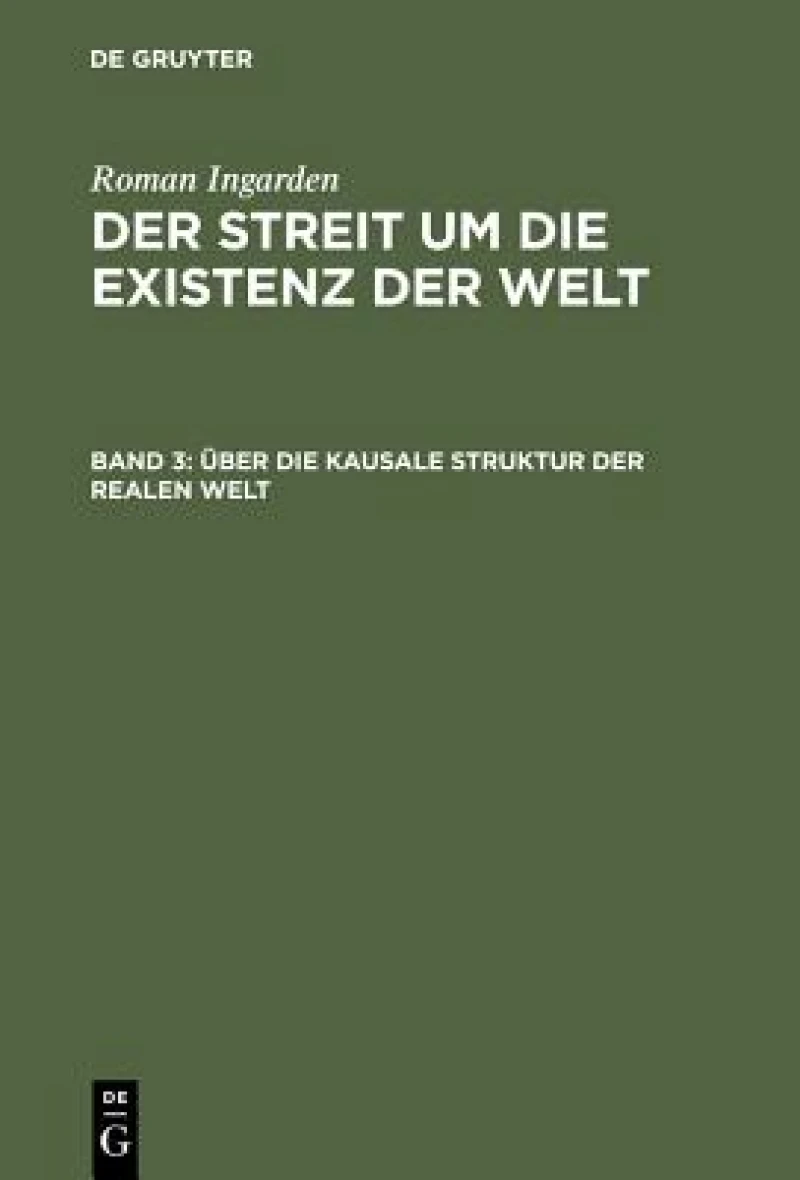 Über die kausale Struktur der realen Welt