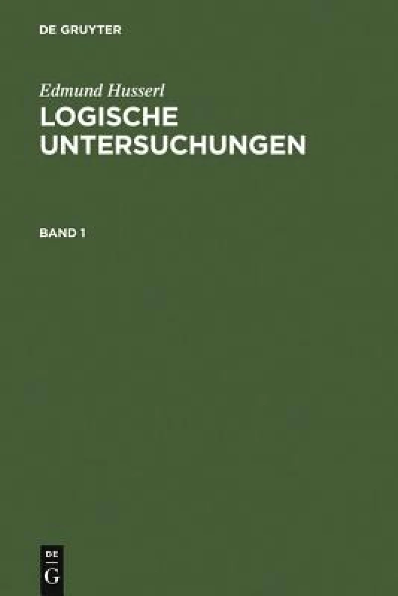 Logische Untersuchungen