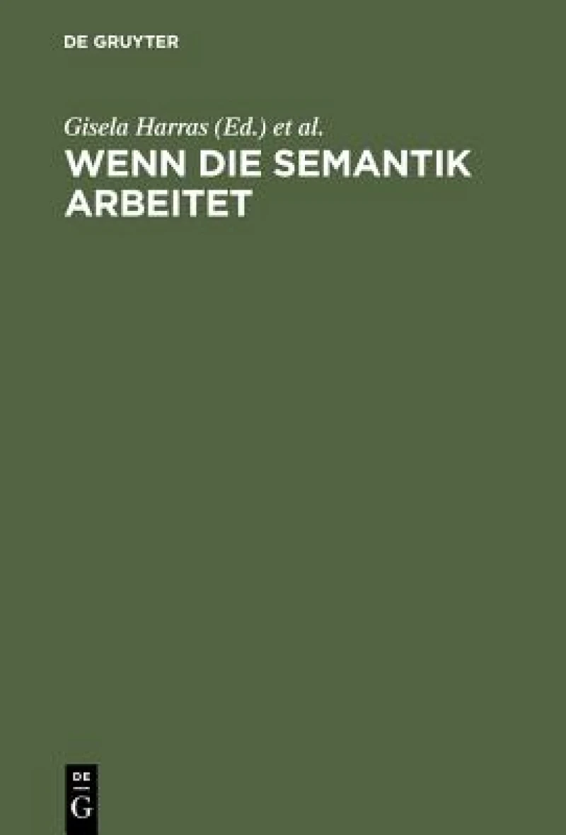 Wenn Die Semantik Arbeitet