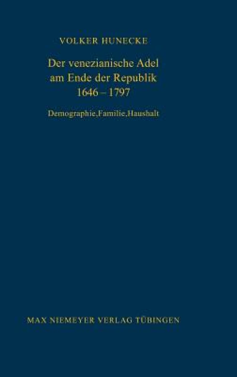 venezianische Adel am Ende der Republik 1646-1797