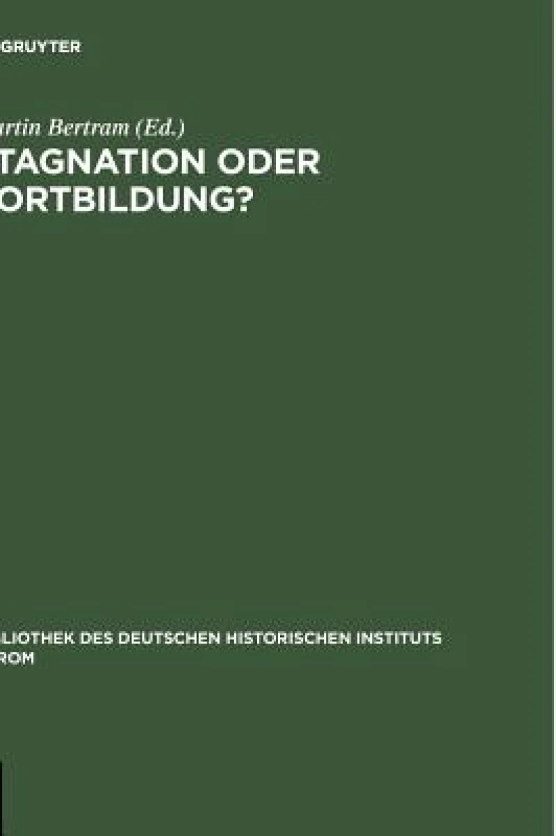 Stagnation Oder Fortbildung?