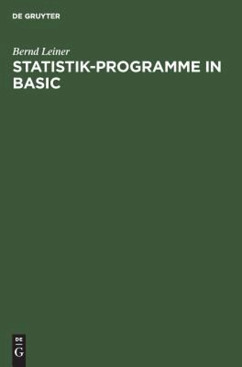 Statistik-Programme in BASIC