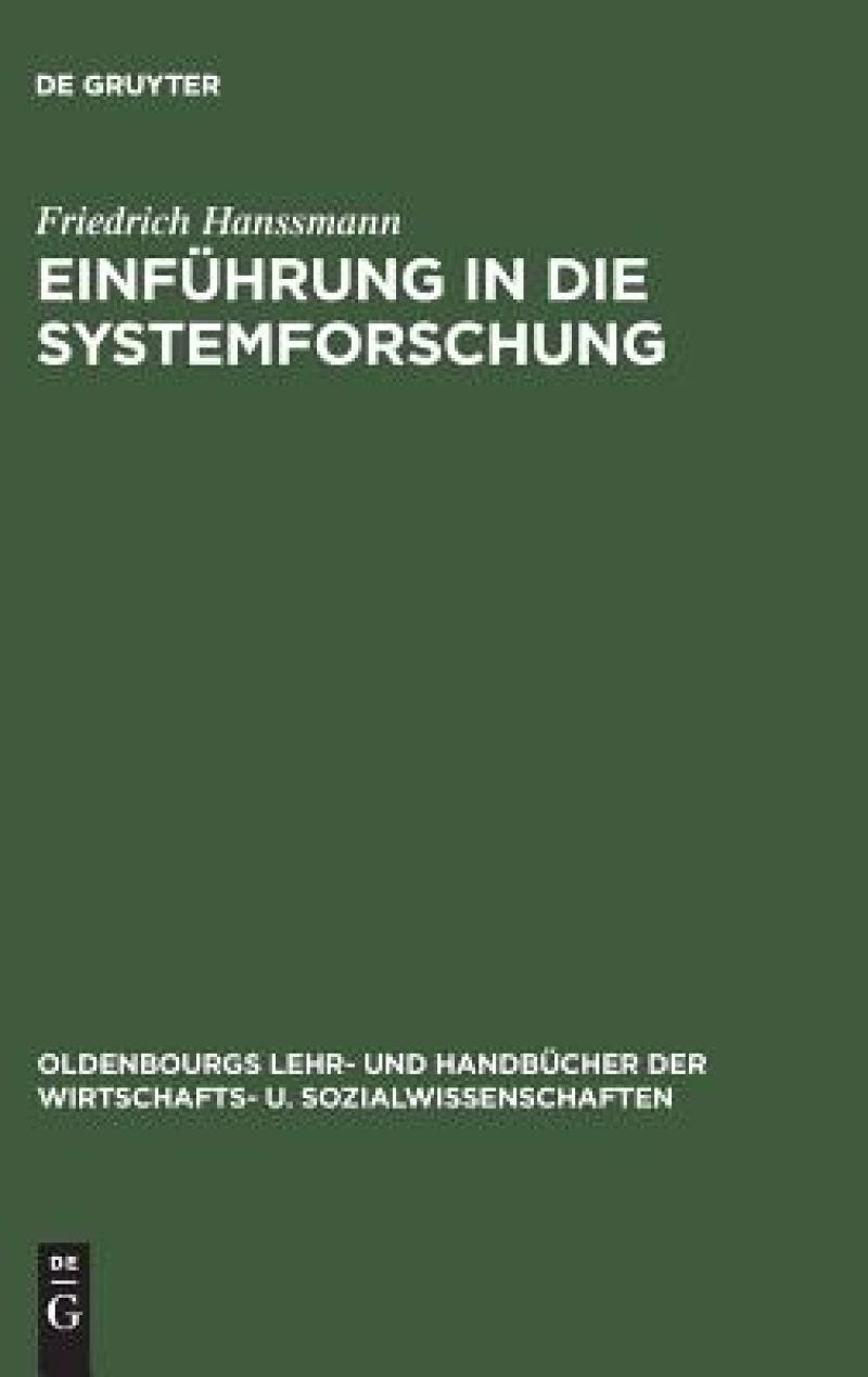 Einführung in die Systemforschung