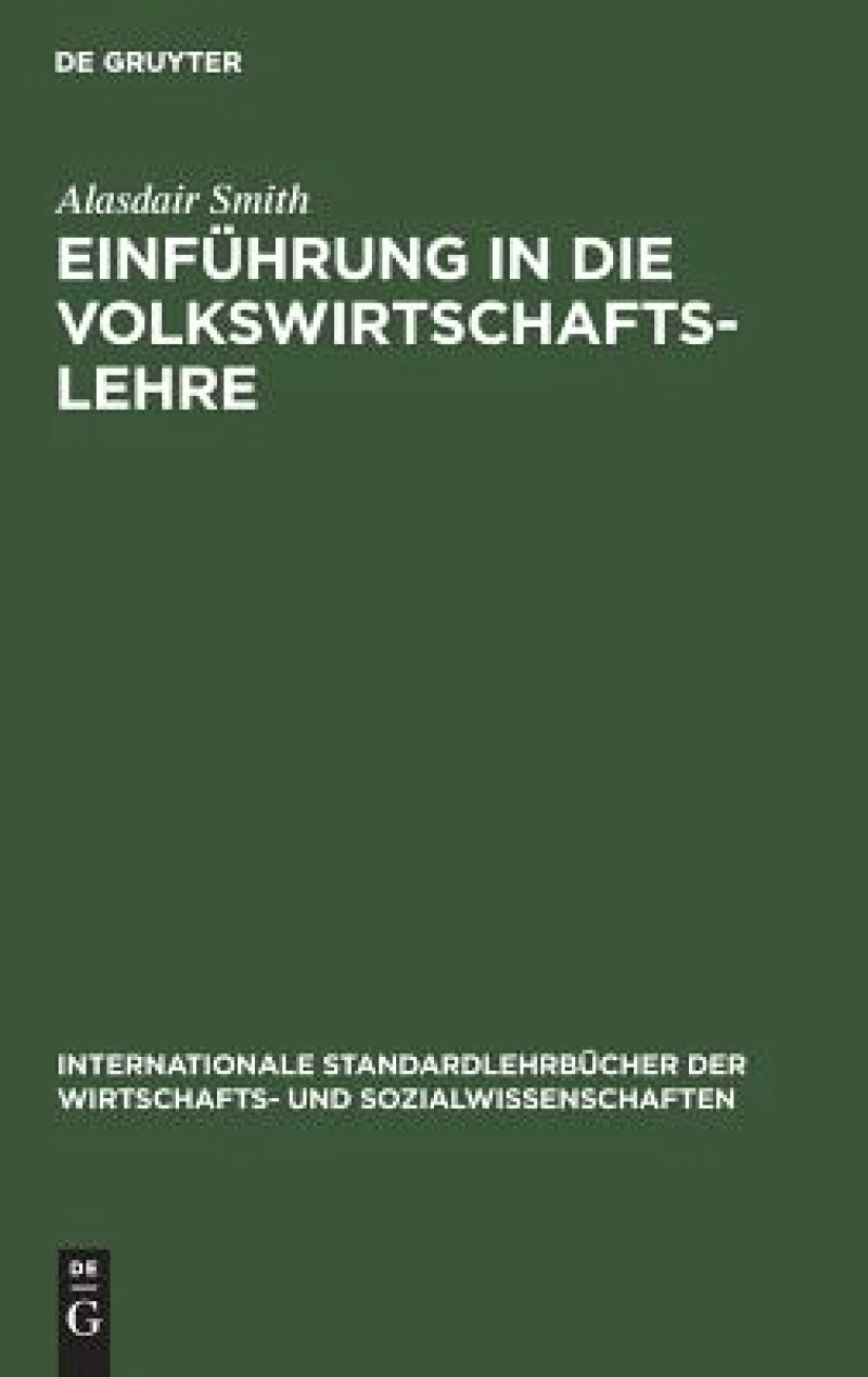 Einführung in die Volkswirtschaftslehre