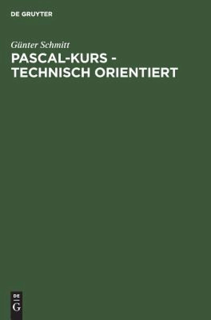 Pascal-Kurs - technisch orientiert