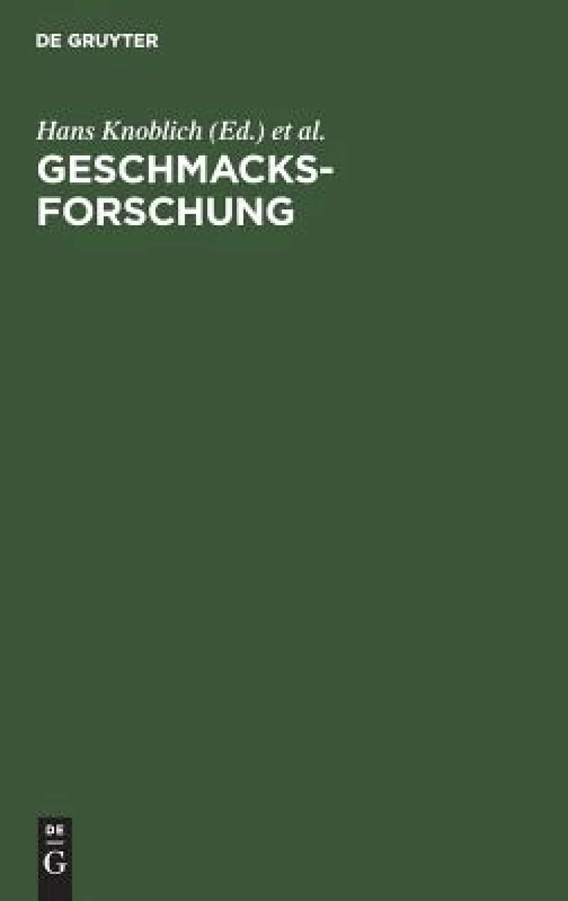 Geschmacksforschung