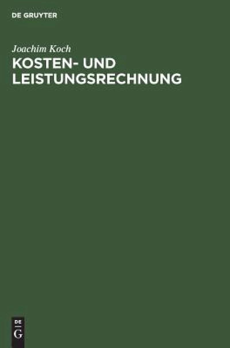 Kosten- und Leistungsrechnung