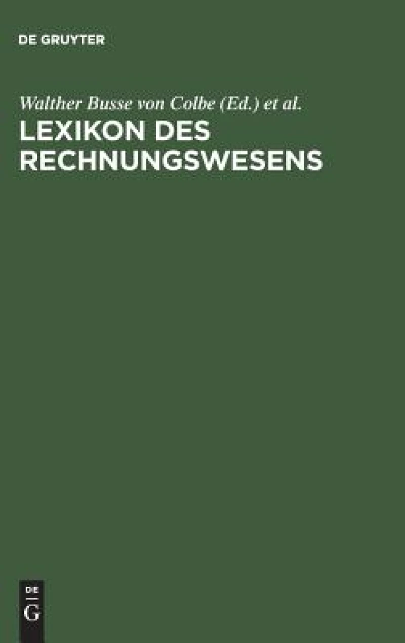 Lexikon des Rechnungswesens