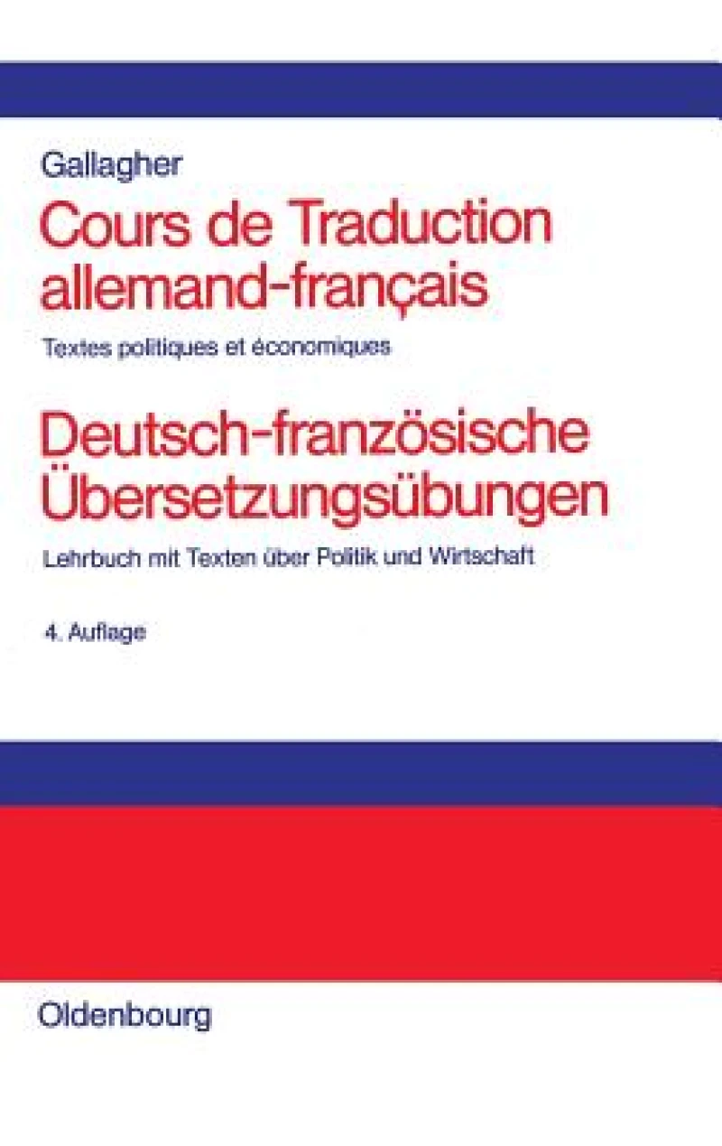 Cours de Traduction allemand-francais. Deutsch-französische Übersetzungsübungen