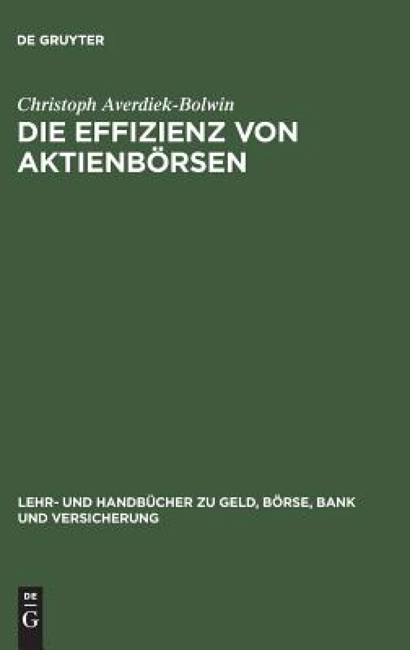 Effizienz von Aktienbörsen