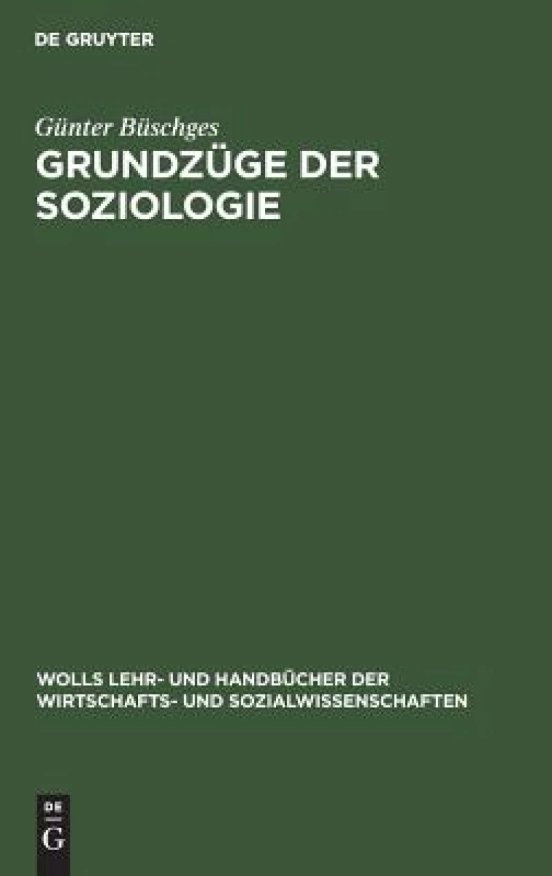 Grundzüge der Soziologie
