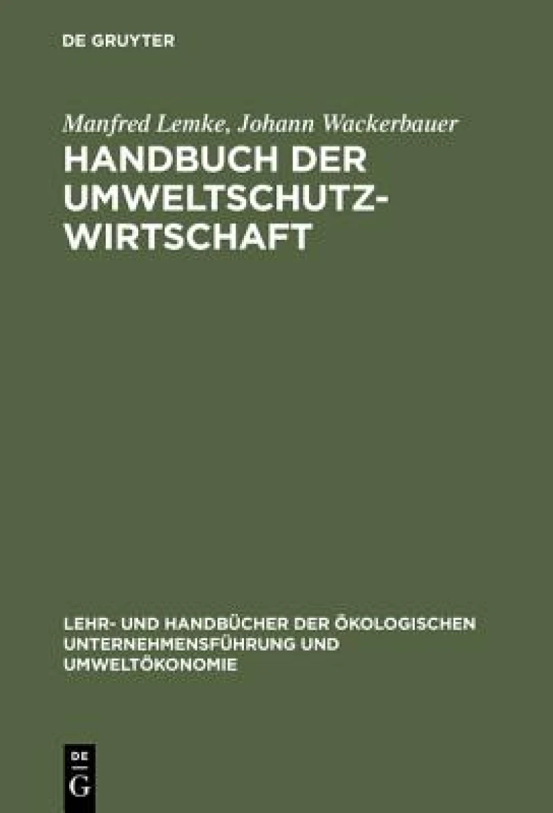 Handbuch der Umweltschutzwirtschaft