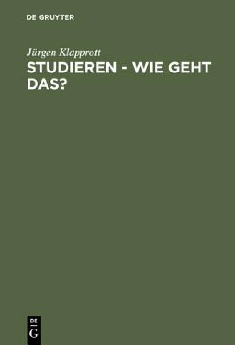 Studieren - wie geht das?