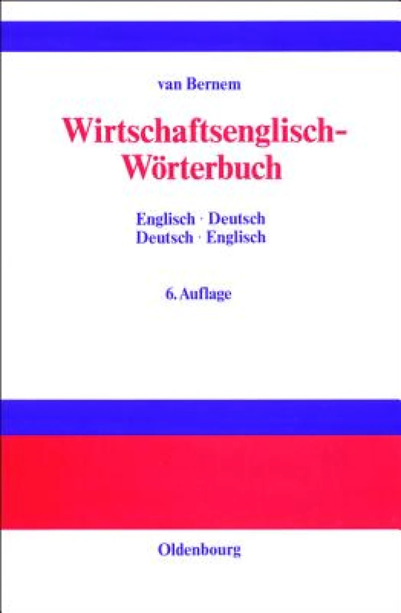 Wirtschaftsenglisch-Wörterbuch