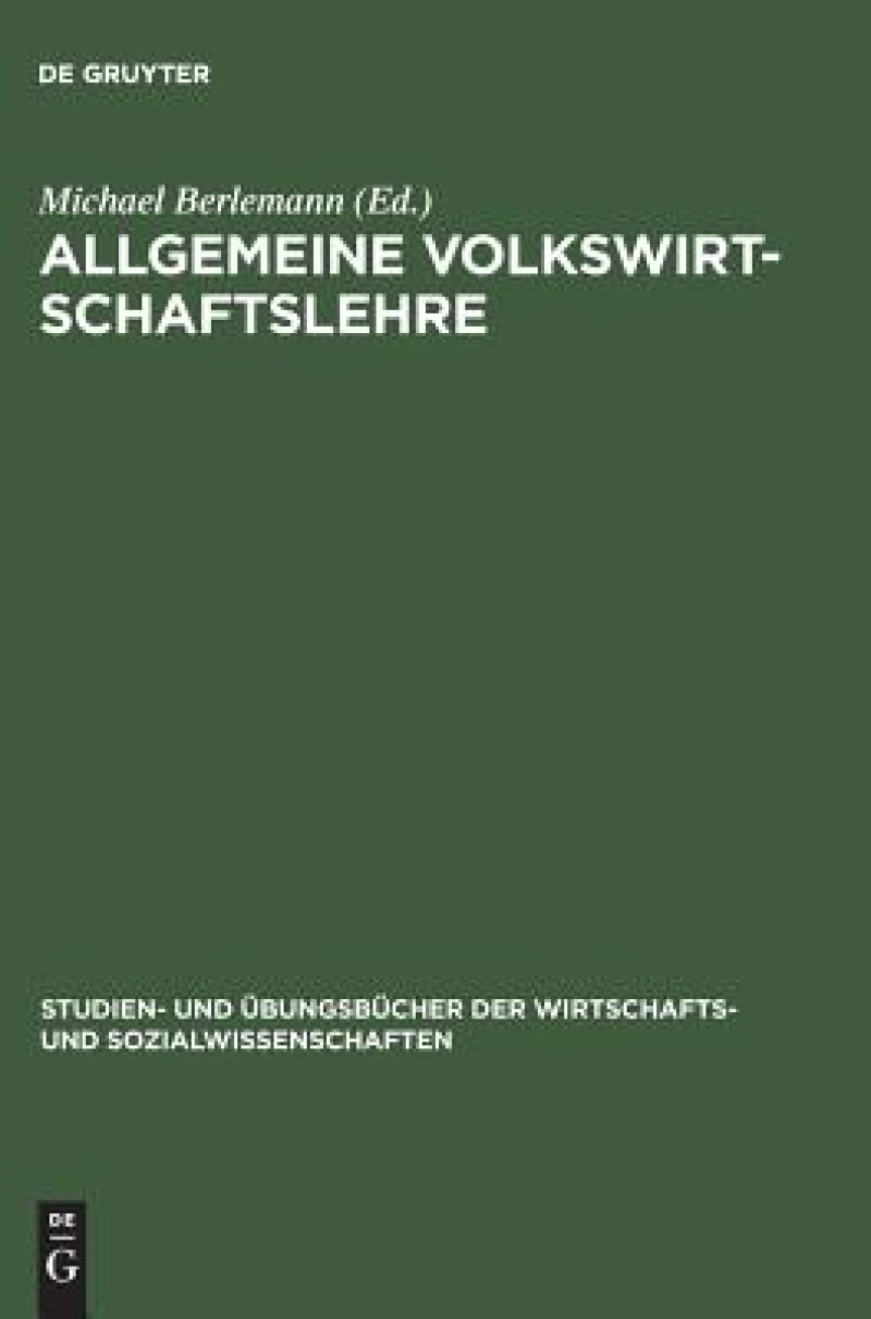 Allgemeine Volkswirtschaftslehre