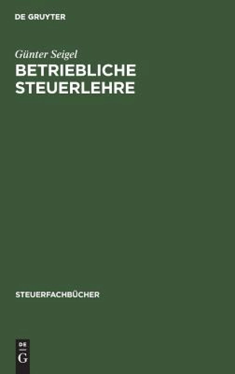 Betriebliche Steuerlehre