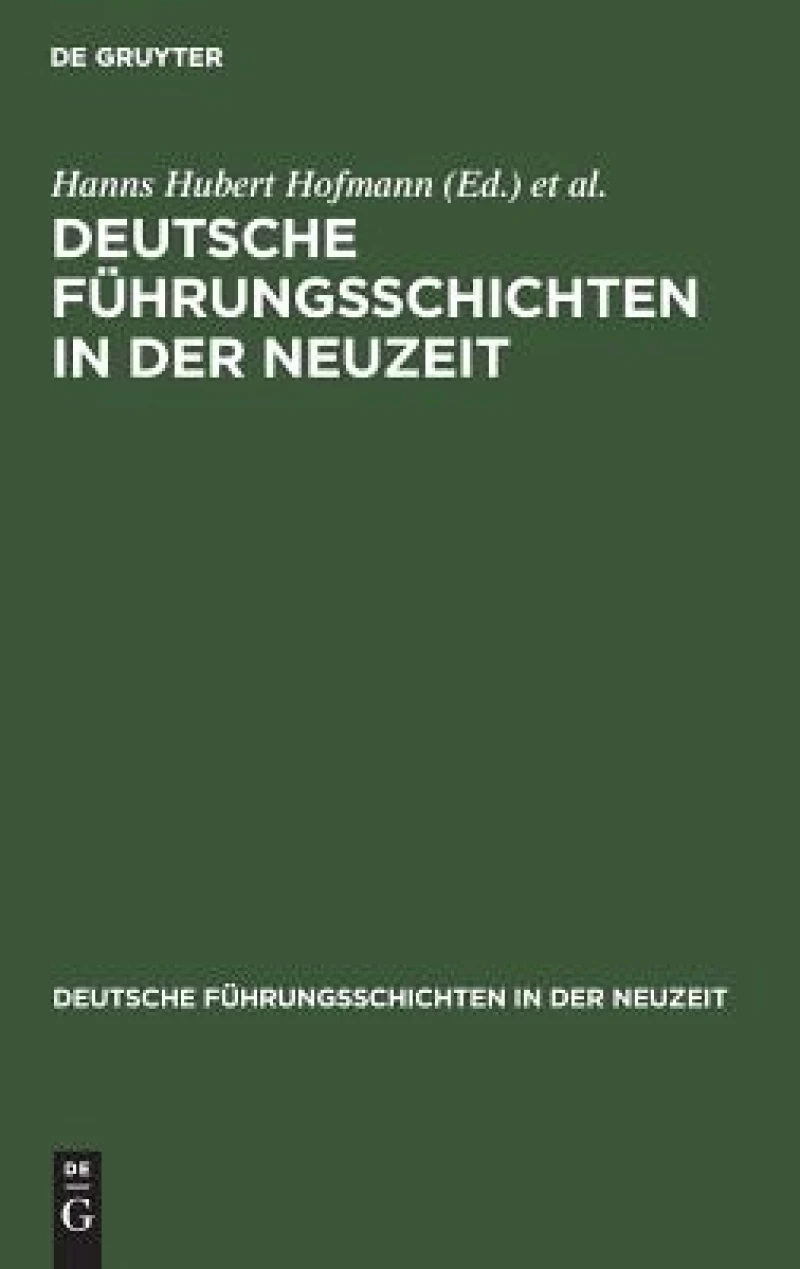Deutsche Führungsschichten in der Neuzeit