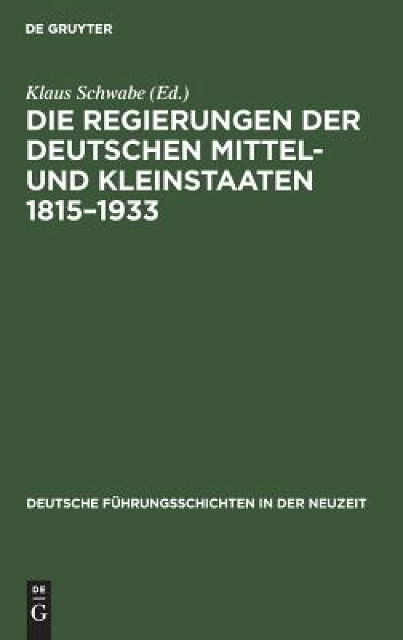 Regierungen der deutschen Mittel- und Kleinstaaten 1815–1933