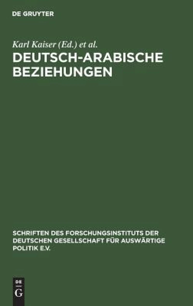 Deutsch-arabische Beziehungen