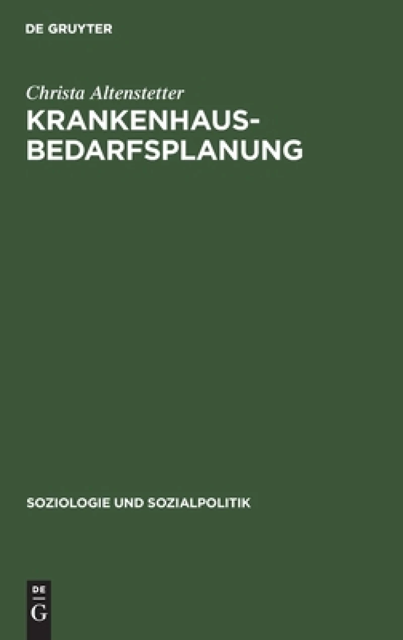 Krankenhausbedarfsplanung