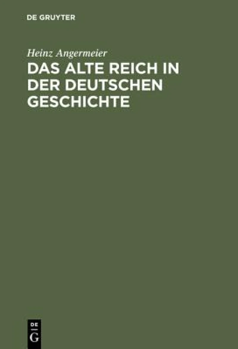 alte Reich in der deutschen Geschichte